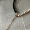 Collar perlas y ónix - Imagen 2