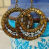 Pendientes mosaico redondos - Imagen 2