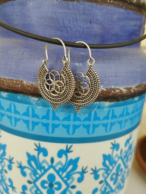 Pendientes Mandala Flor